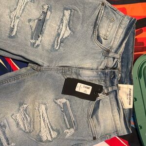 Distressed men shorts